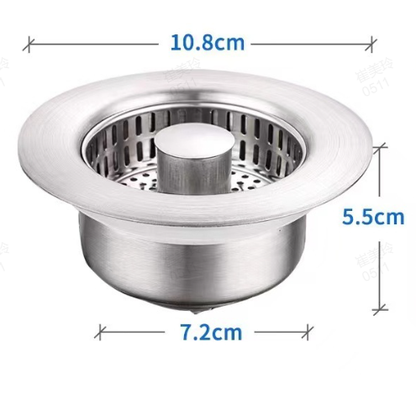 Sink Drain Strainer & Stopper
